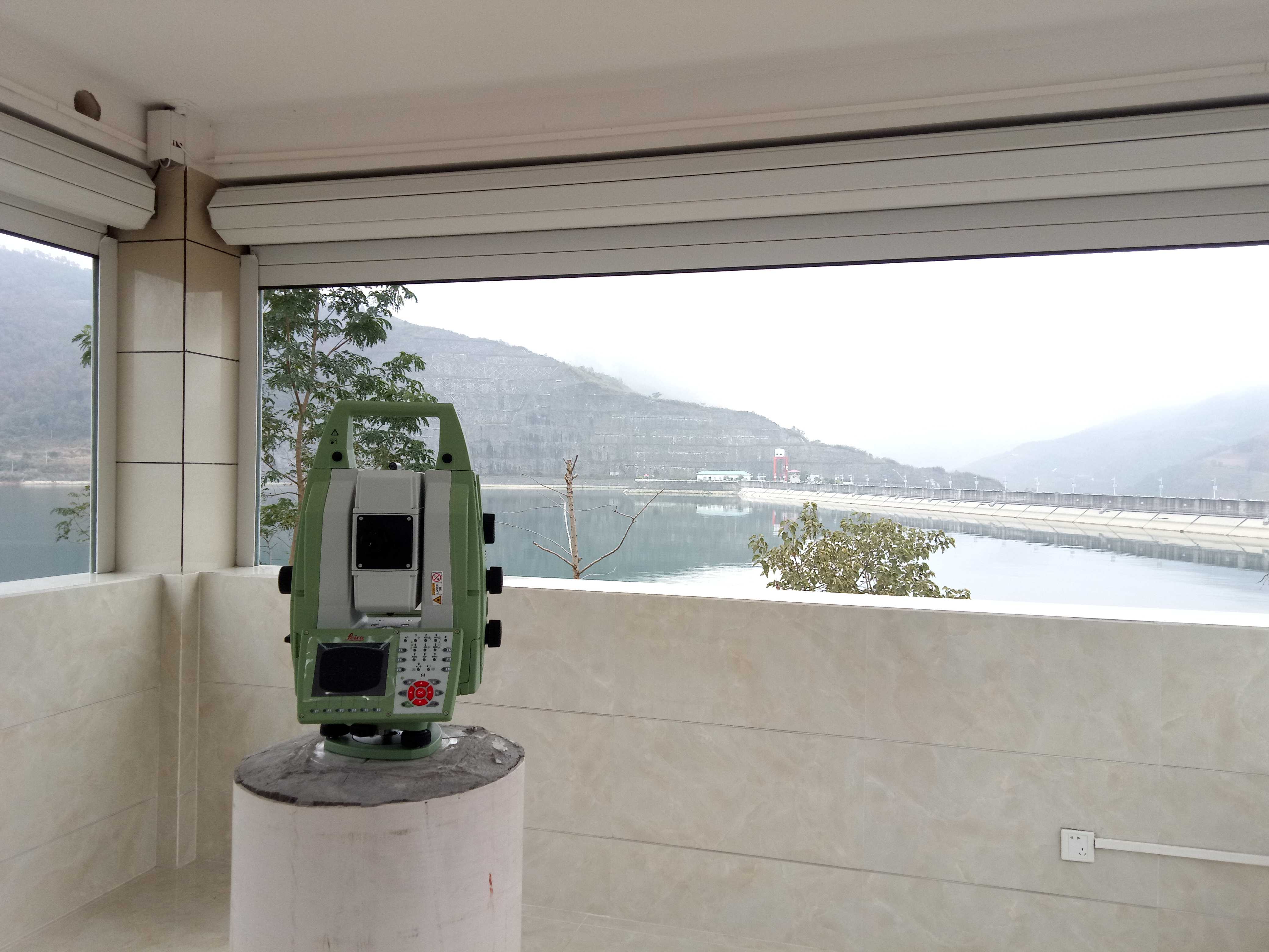 TM50全站儀貴州董箐電站大壩及邊坡監(jiān)測